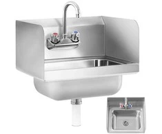 Royal Catering Virtuvinis rankinis praustuvas pagamintas iš nerūdijančio plieno, plotis 43,5 cm