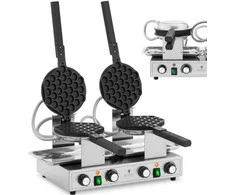 Royal Catering Dviburbulinė vaflinė TEFLON 2 x 1400 W