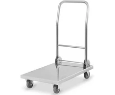 Royal Catering Platforminis sandėlio transportavimo vežimėlis su sulankstoma rankena iki 400 kg RCFT-1.1