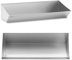 Royal Catering Vonios konteinerio padėklas bulvytėms iš nerūdijančio plieno 80 x 30 cm