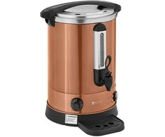 Royal Catering Warnik vandens šildytuvas su dvigubomis sienelėmis ir kanalizacija 13,5 L 2500 W oranžinė