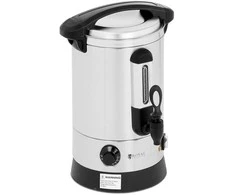 Royal Catering Šiltesnis karšto vandens šildytuvas dvisienis plieno 6.5L 1500W
