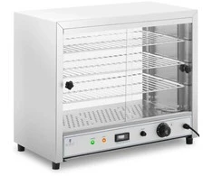 Royal Catering šildoma vitrina maistui, 3 lentynos, 1000 W