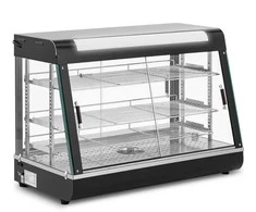 Royal Catering Reguliuojamas šildymo ekranas maisto pristatymui, 3 lentynos, 1600W 150L