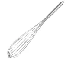 Plieninė šluotele, 8 verpstės, ilgis 600 mm - Hendi 511701