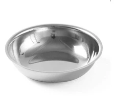 Salotų dubuo, nerūdijančio plieno dubuo, skersmuo. 65mm rinkinyje 6 vnt. - Hendi 452714