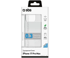 SBS plonas dėklas, skirtas iPhone 17 Pro Max – permatomas