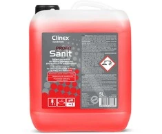 Stiprus koncentratas sanitarinių patalpų, plytelių, vonių, pisuarų, praustuvų, CLINEX PROFIT Sanit 5L valymui