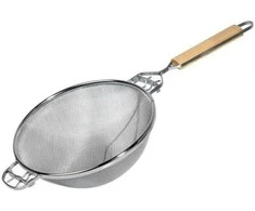 Profesionalus su sietelis su dvigubu tinkleliu, plieno skersmuo. 310 mm – Hendi 639016