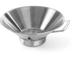 Gruzdintuvė Nerūdijančio plieno sietelis gruzdintoms bulvytėms sūdyti - Hendi 630808