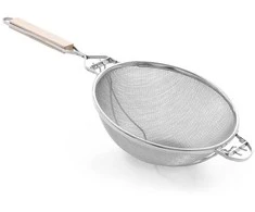 Profesionalus sietelis su dvigubu tinkleliu, plieno skersmuo. 260 mm – Hendi 639009
