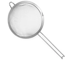 Sito sitko kuchenne stalowe nierdzewne gęste śr. 210 mm - HENDI 638705