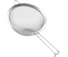 Sito sitko kuchenne stalowe nierdzewne gęste śr. 210 mm - HENDI 638705