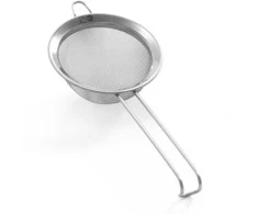 Sito sitko kuchenne stalowe nierdzewne gęste śr. 105 mm - HENDI 638309