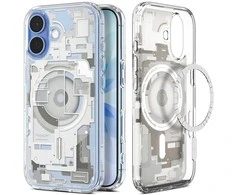 Spigen Ultra Hybrid MagSafe dėklas skirtas Apple iPhone 17 Zero One – titanium