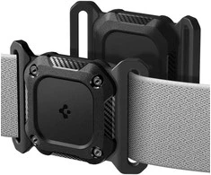 Spigen Tough Armor Pet Collar AirTag 1/2 Dėklas – juodos spalvos