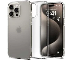 Spigen Ultra Hybrid Matte dėklas skirtas Apple iPhone 15 Pro Max, spalva - Frost Clear