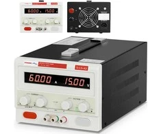 Stamos Soldering Laboratorinio aptarnavimo maitinimas 0-15 V 0-60 A DC 900 W LED