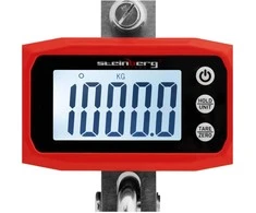 Steinberg Systems LCD pakabinamos sandėlio kablio svarstyklės 1000 kg / 100 g
