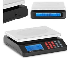 Virtuvinės svarstyklės Steinberg Systems LCD parduotuvės ir sandėlio tikrinimo svarstyklės 30 kg / 1 g
