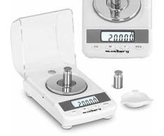 Virtuvinės svarstyklės Steinberg Systems Tikslios laboratorinės svarstyklės, tikslus gabalų skaičiavimas, 50 g / 0,001 g