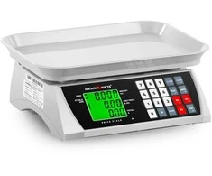 Virtuvinės svarstyklės Steinberg Systems Skaičiavimo bakalėjos svarstyklės su atmintimi ir vienetų skaičiavimo funkcija SBS-PW-301CA 30kg / 1g