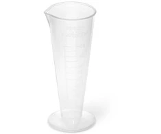 Steinberg Systems Plastikinė laboratorinė stiklinė su 50 ml gradacija - 10 vnt.