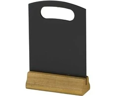 Stalo reklaminė informacinė lenta stalui 210x320mm, 2 vnt. - Hendi 664063