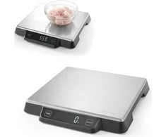 Virtuvinės svarstyklės Elektroninės maitinimo svarstyklės virtuvei 15kg / 1g - HENDI 580233