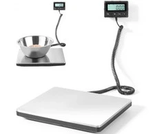 Virtuvinės svarstyklės Skaitmeninės maitinimo svarstyklės iki 200 kg / 10 g - Hendi 580462