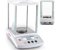 Virtuvinės svarstyklės Analitinės laboratorinės svarstyklės su legalizavimu M Professional LCD PR 220g / 0.1mg - OHAUS PR224M