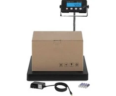 Virtuvinės svarstyklės Pramoninės pašto siuntų svarstyklės 300kg / 50g LED Steinberg Systems SBS-PT-300C