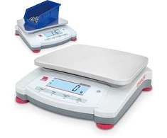 Virtuvinės svarstyklės Tikslios profesionalios techninės stalo svarstyklės NAVIGATOR NVT 6200g / 1g - OHAUS NVT6200
