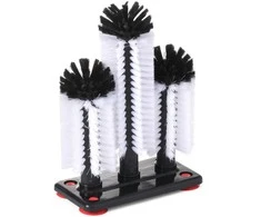 Bar Up Baro šepečiai stiklinėms ir svarstyklėms plauti, aukštis 18 / 25 cm - Hendi 696040