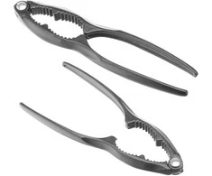 Riešutų ir jūros gėrybių žnyplės 160 x 35 mm juodos - Hendi 403747