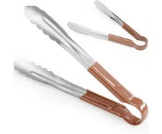HACCP maisto serviravimo žnyplės 250 mm - rudos - Hendi 171929