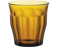 Szklanka Duralex PICARDIE AMBER 310 ml oranžinė - komplektas 6 vnt.