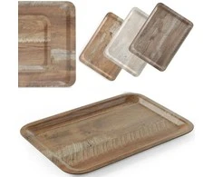 Serviravimo padėklas laminuota mediena 430 x 330 mm - Hendi 508879