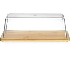 Bambuko vitrininis padėklas furšetui su dangteliu 320 x 160 x 110 mm - Hendi 523841