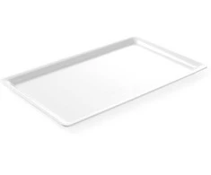 Melamino bufetas-padėklas GN2/4, aukštis 20 mm, baltas - Hendi 566053