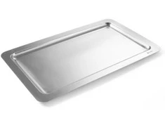 Ekrano padėklas, maisto lėkštė lygiu kraštu GN1/1 aukštis 10mm - Hendi 807705