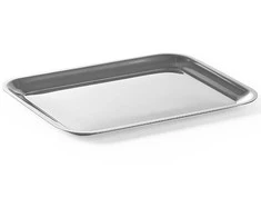 Pristatymo padėklas papuošimui, nerūdijantis plienas, 205x155mm - Hendi 400203