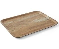 Serviravimo padėklas su medžio spauda, ąžuolas 240x350mm Hendi 508916