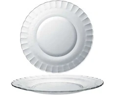 Duralex PICARDIE lėkštė skaidri 230 x 20 mm - rinkinyje 6 vnt.