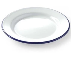 Emaliuota plokštelė, balta, skersmuo. 200 mm Hendi 621226