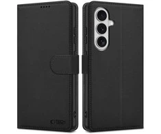 Dėklas Tech-Protect Wallet Samsung Galaxy S26 juodos spalvos