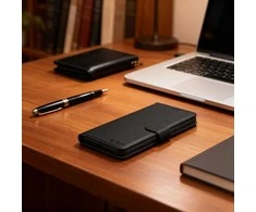 Dėklas Tech-Protect Wallet Samsung Galaxy S26 juodos spalvos