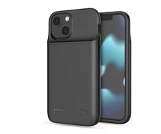 Tech-Protect PowerCase, skirtas iPhone 12 mini / 13 mini su 4700 mAh maitinimo bloku - juodas