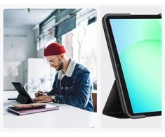 Tech Protect TechProtect Smartdėklas skirtas Samsung Galaxy Tab A9+ / A11+ Plus 11.0 X210 / X215 / X216 / X230 / X235 / X236 – juodos spalvos