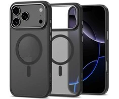 Tech-Protect CamEdge MagSafe dėklas skirtas Apple iPhone 17 Pro – skaidrus matinis